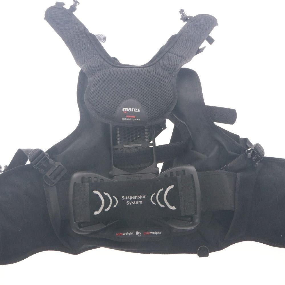 ■ MARES マレス BCD Hybrid AT ハイブリッド エアートリム 417334 スキューバー ダイビング ウエイトシステム XS 保証書付き