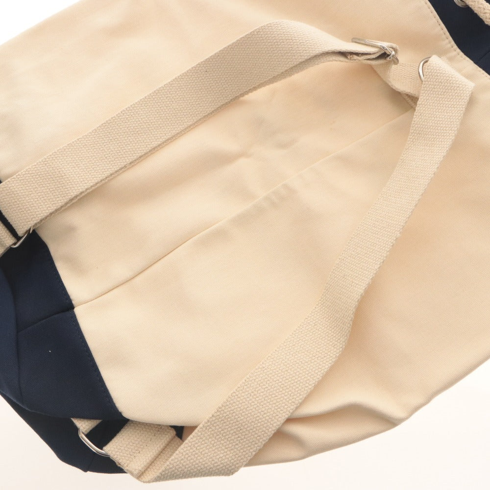 ■ Panerai PANERAI Backpack Rucksack Bag Sacca Nautica Not for sale Novelty Limited Marine Drawstring Navy Ivory-ish With dust bag