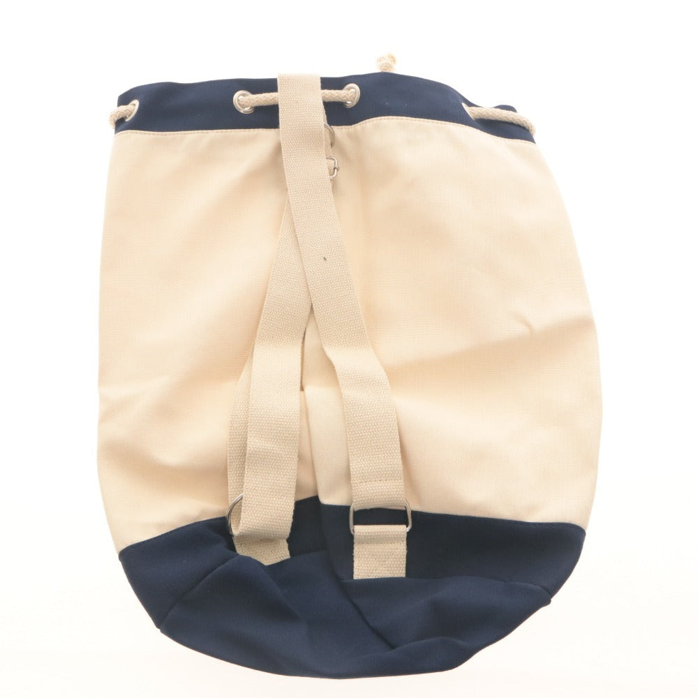 ■ Panerai PANERAI Backpack Rucksack Bag Sacca Nautica Not-for-Sale Novelty Limited Marine Drawstring Navy Ivory-ish With Bag Unused