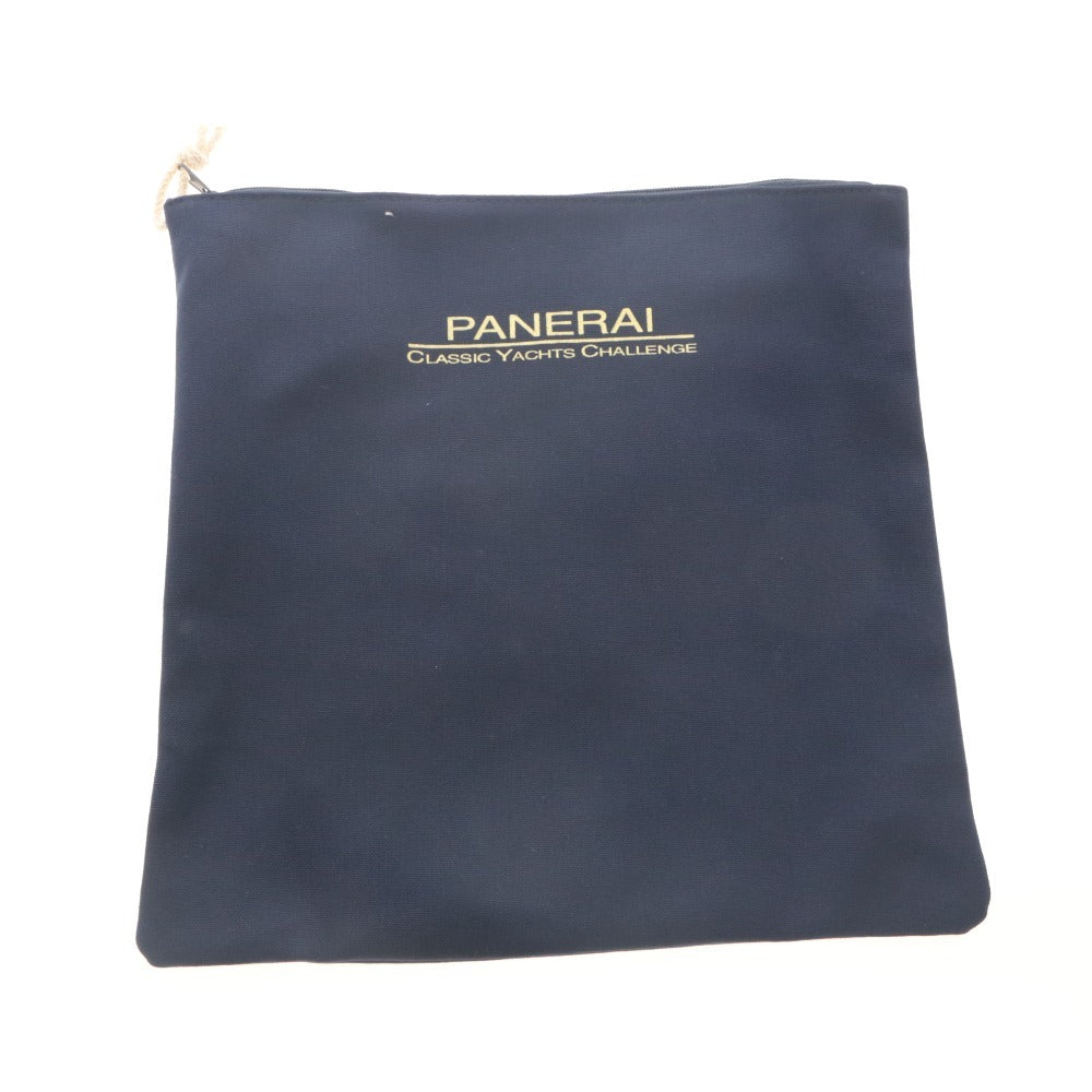 ■ Panerai PANERAI Backpack Rucksack Bag Sacca Nautica Not-for-Sale Novelty Limited Marine Drawstring Navy Ivory-ish With Bag Unused