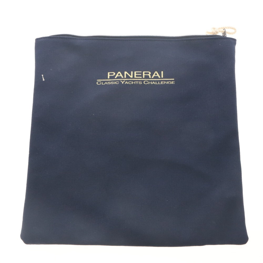 ■ Panerai PANERAI Backpack Rucksack Bag Sacca Nautica Not-for-Sale Novelty Limited Marine Drawstring Navy Ivory-ish With Bag Unused