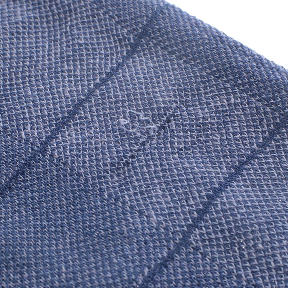 ■ Officine Panerai PANERAI Large Stole Non-Sale Novelty Italian-Made Linen Silk Blend Blue With Bag