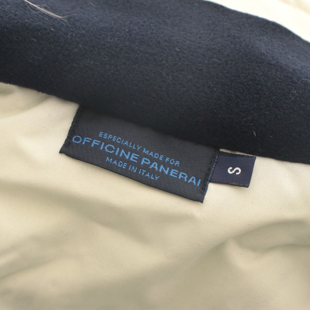 ■ Officine Panerai PANERAI Vest Outerwear Top Not for Sale Novelty Made in Italy Men's S Ivory With Tag Unused
