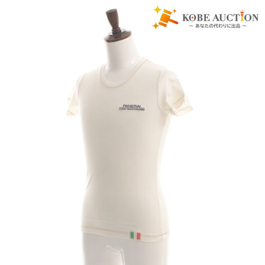 ■ オフィチーネ パネライ PANERAI Tシャツ 半袖 トップス ノベルティ 非売品 メンズ S ホワイト系 未使用