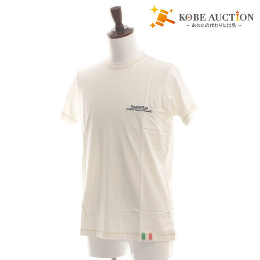 ■ オフィチーネ パネライ PANERAI Tシャツ 半袖 トップス ノベルティ 非売品 メンズ M ホワイト系 未使用