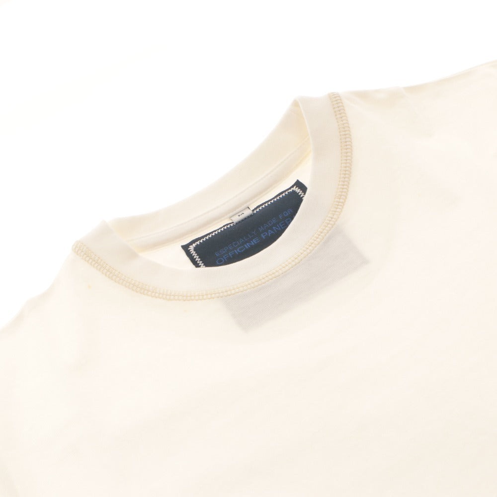 ■ OFFICINE PANERAI Short-sleeved T-shirt Top Novelty Not for sale Men's M White Unused