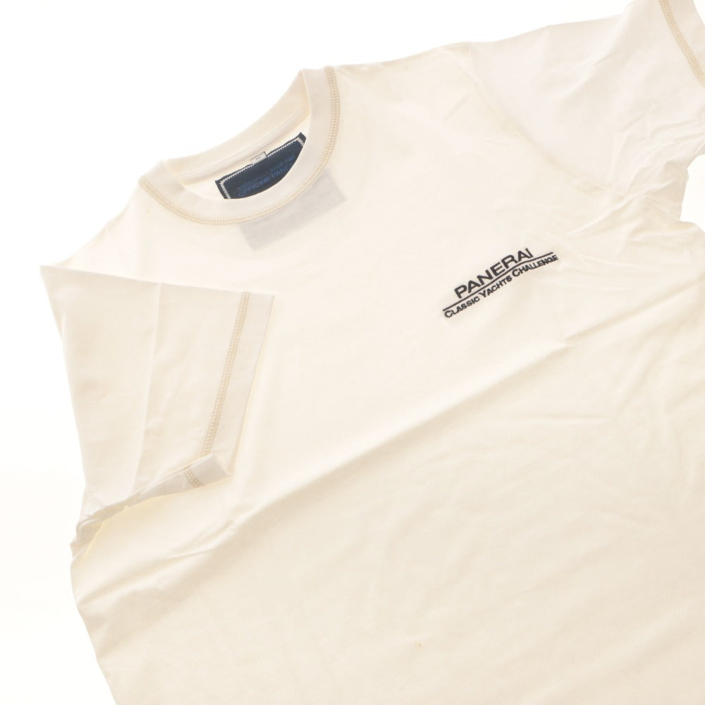 ■ OFFICINE PANERAI Short-sleeved T-shirt Top Novelty Not for sale Men's M White Unused