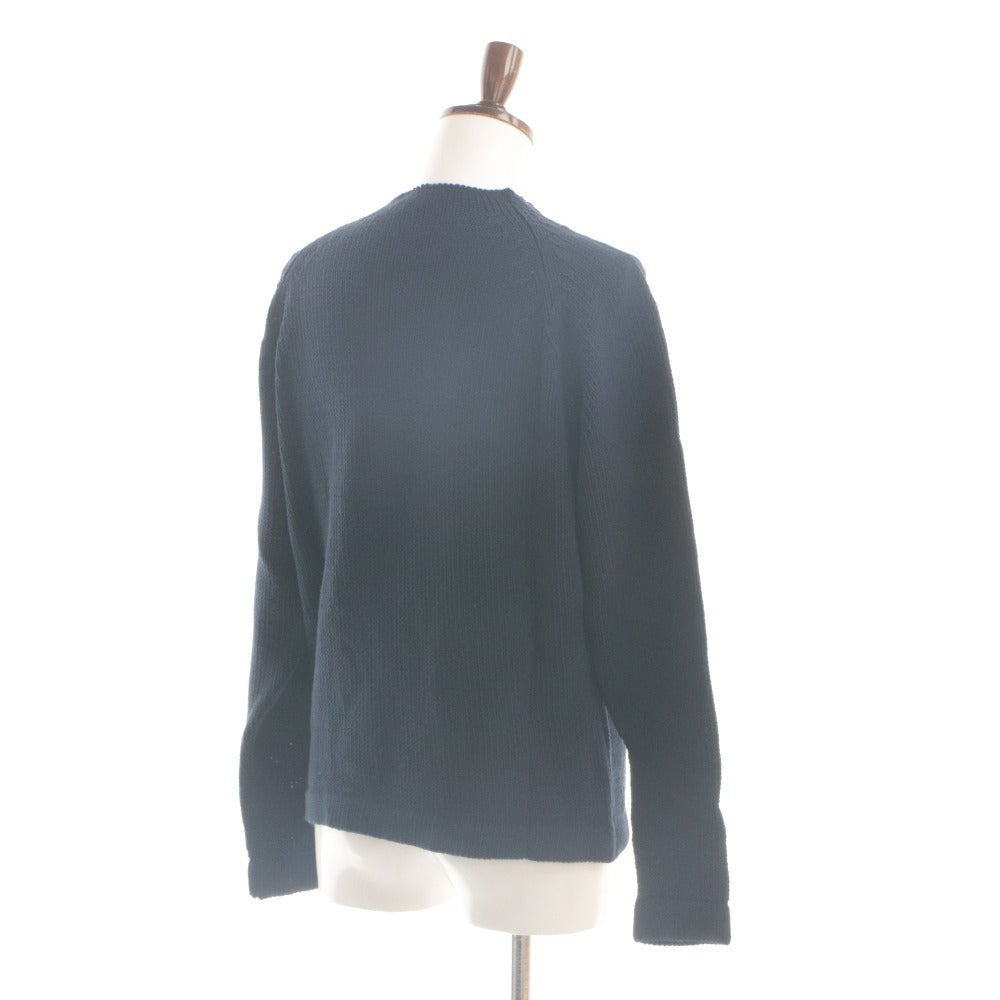 ■ Officine Panerai PANERAI Knit Long Sleeve Top Novelty Not for Sale Made in Italy Cotton Acrylic Men's M Navy Unused