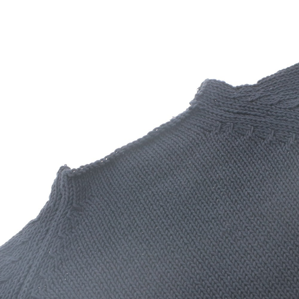 ■ Officine Panerai PANERAI Knit Long Sleeve Top Novelty Not for Sale Made in Italy Cotton Acrylic Men's M Navy Unused