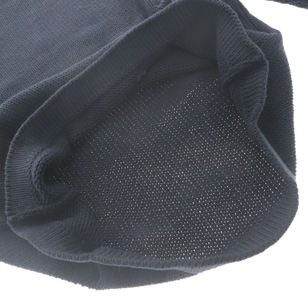 ■ Officine Panerai PANERAI Knit Long Sleeve Top Novelty Not for Sale Made in Italy Cotton Acrylic Men's M Navy Unused