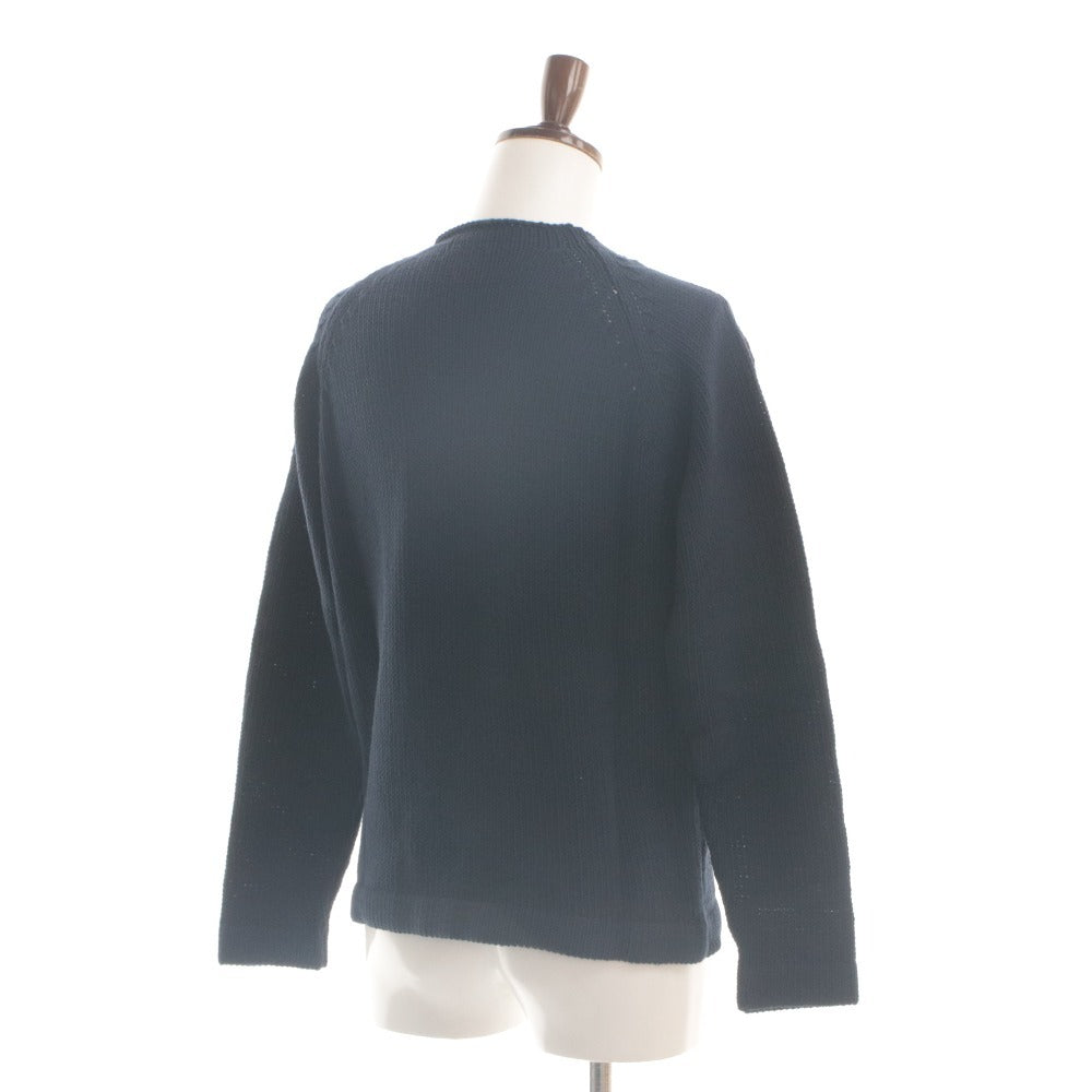 ■ Officine Panerai PANERAI Knit Long Sleeve Top Novelty Not for sale Made in Italy Cotton Acrylic Men's S Navy Unused