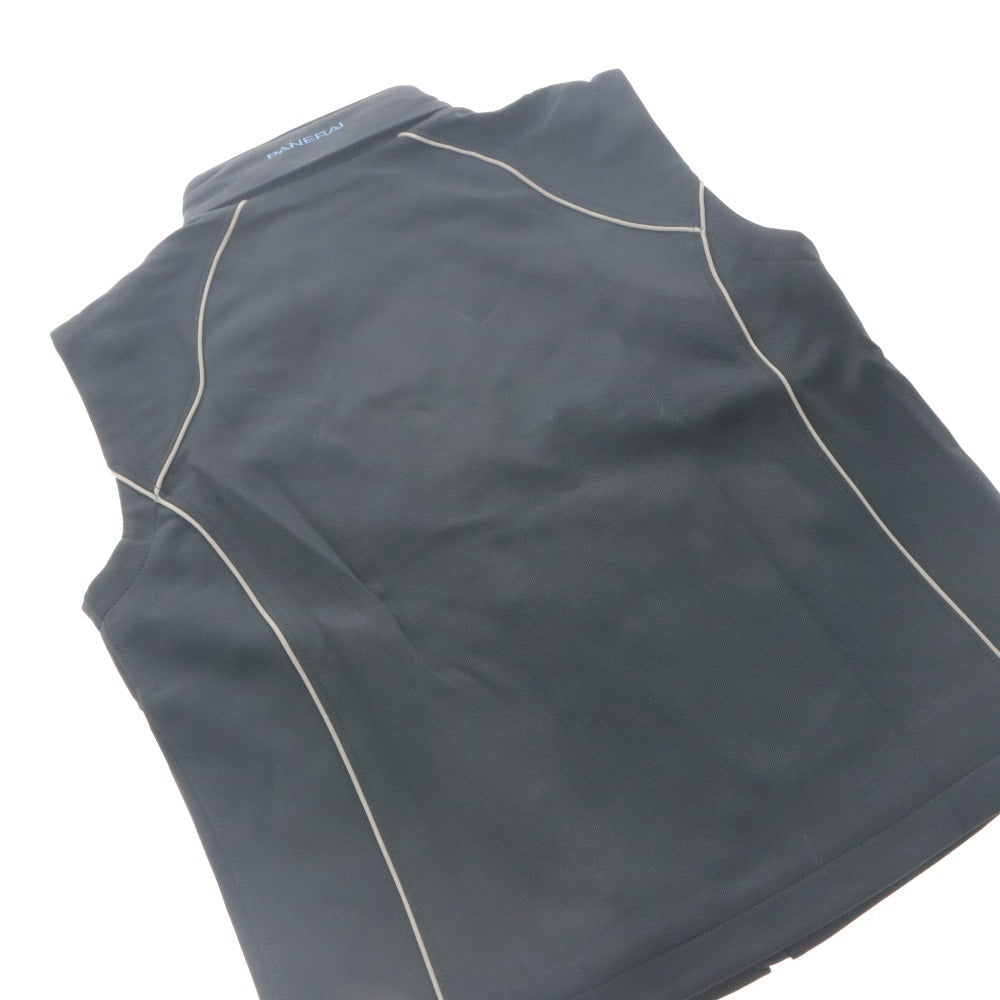 ■ OFFICINE PANERAI Vest Outer Top Not for Sale Novelty Italian Made Men's L Navy Unused