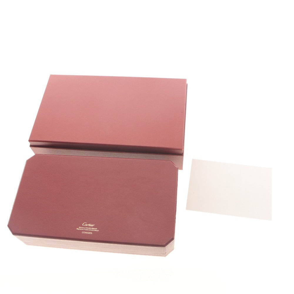 ■ カルティエ ペーパーナイフ ケース付き SIHH 2004 石入り サントス プロペラ型 全長21.5cm ケース/COWA0015 ノベルティ 付属品付き