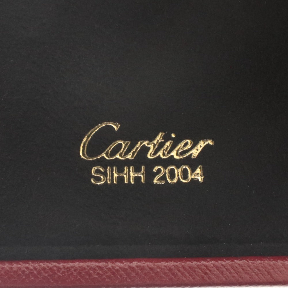 ■ カルティエ ペーパーナイフ ケース付き SIHH 2004 石入り サントス プロペラ型 全長21.5cm ケース/COWA0015 ノベルティ 付属品付き
