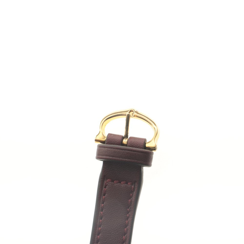 ■ カルティエ ネームタグ チャーム SIHH 2009 CRRPSH0902 革 レザー パス カードケース 入れ ノベルティ 限定記念品 付属品付き 未使用