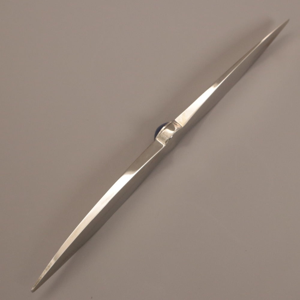 ■ カルティエ ペーパーナイフ ケース付き SIHH 2004 石入り サントス プロペラ型 全長21.5cm ケース/COWA0015 ノベルティ 限定記念品