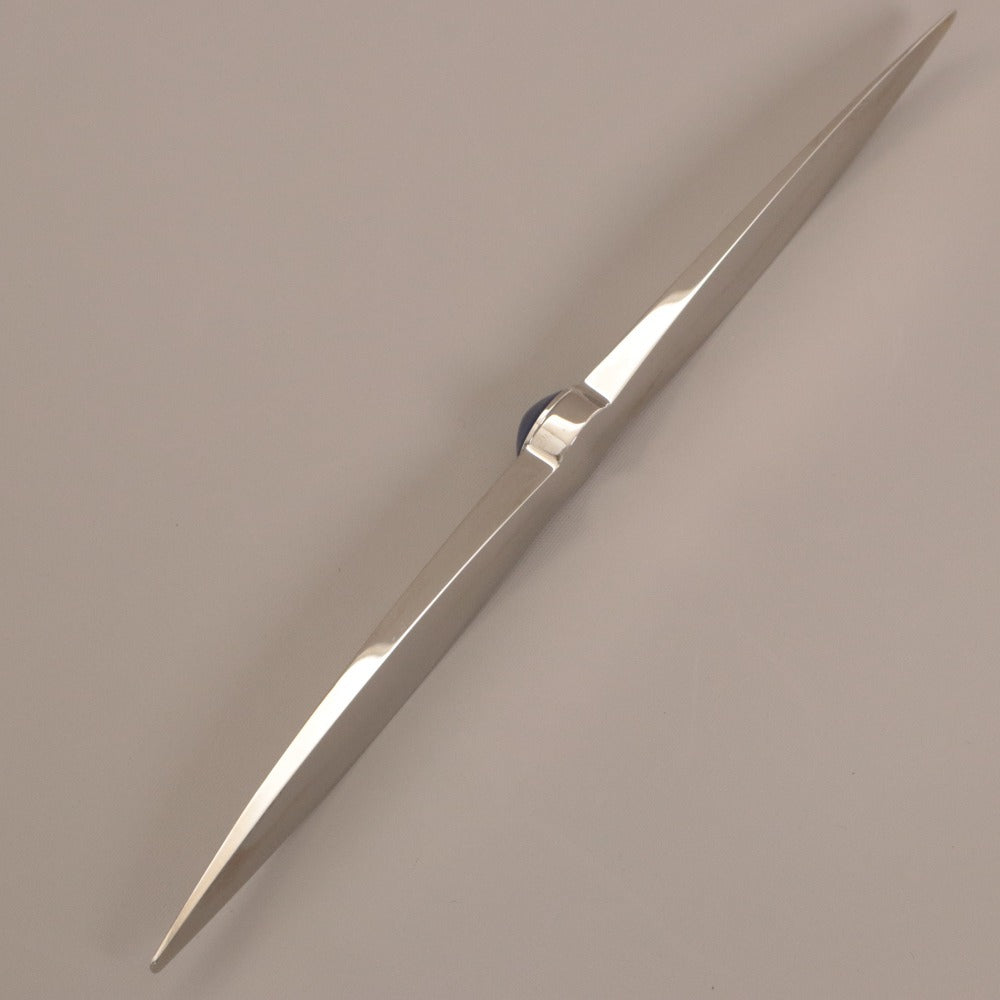 ■ カルティエ ペーパーナイフ ケース付き SIHH 2004 石入り サントス プロペラ型 全長21.5cm ケース/COWA0015 ノベルティ 限定記念品