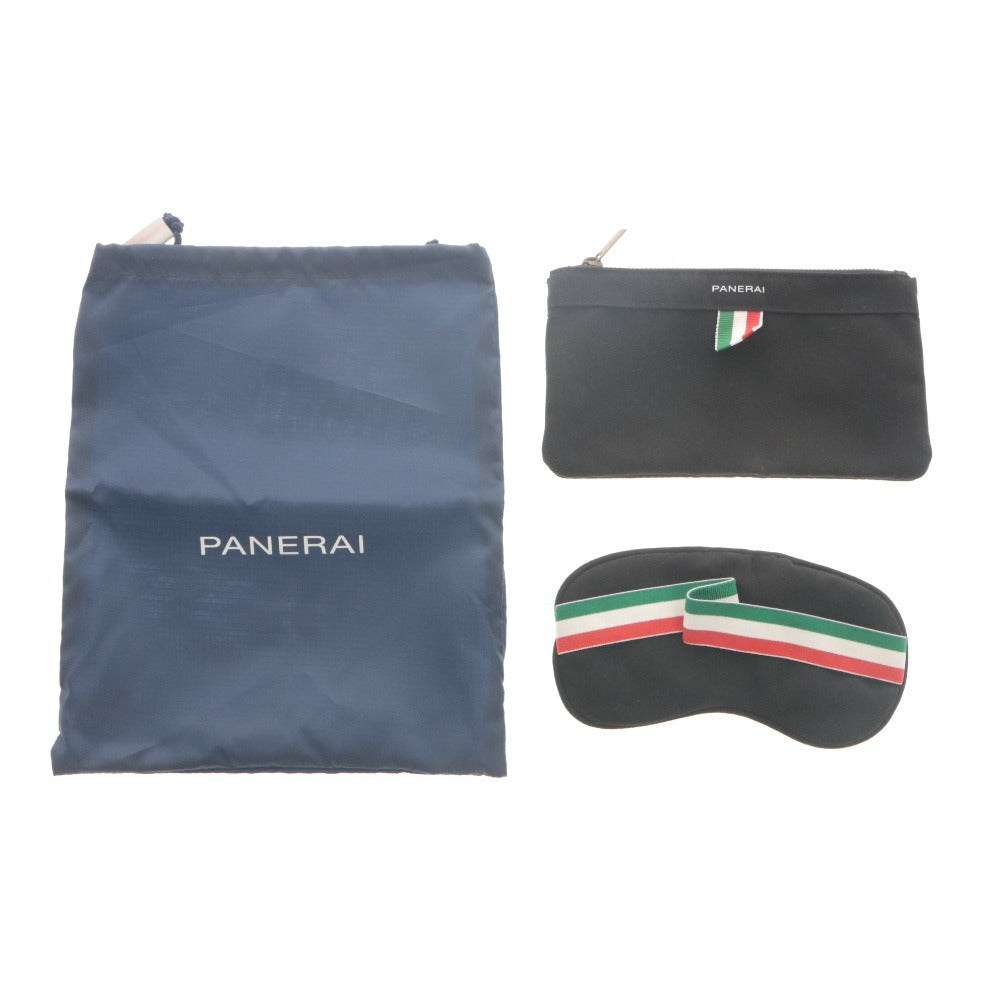 ■ Officine Panerai PANERAI Bag, Knit Cap, Candle, Loupe, Eye Mask Pouch 5-piece Set, Non-sale Item, Novelty, Unused