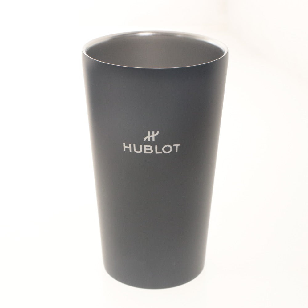 ■ Hublot Novelty Tumbler, Card Case, and Power Adapter with USB Port - 3-piece Set, Not for Sale, Bulk Sale, Unused, with Accessories