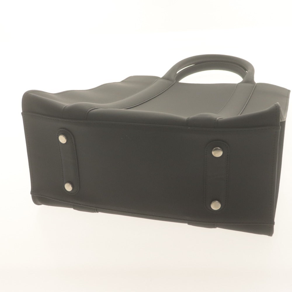 ■ RICHARD MILLE Tote Bag Leather Not for Sale Novelty Matte Black, Dark Gray Unused with Pouch