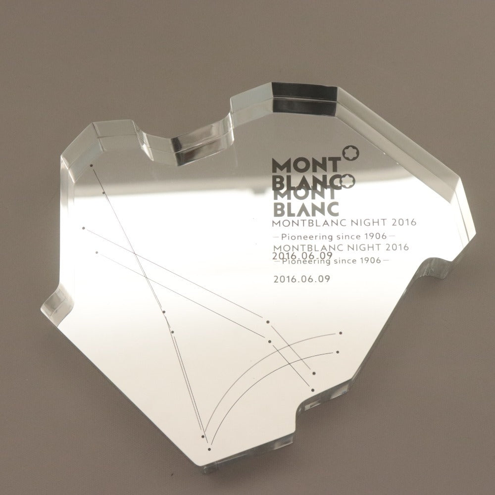 ■ モンブラン MONTBLANC 記念プラーク USBメモリ ペーパーウェイト ペンケース 4点セット まとめ売り 非売品 ノベルティ 未開封含む