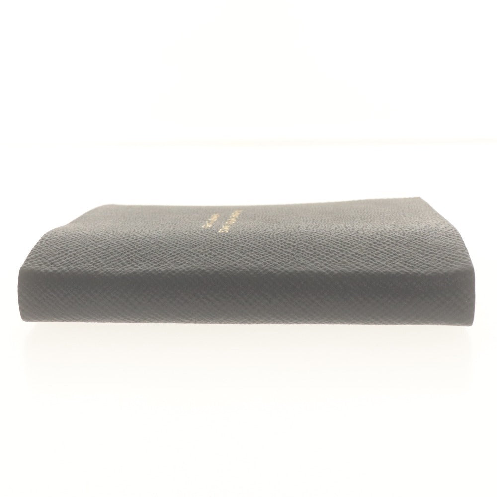 ■ Smythson Notebook, Panama Notebook, Lambskin, Stationery, With Box