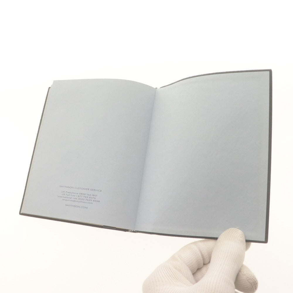 ■ Smythson Notebook, Panama Notebook, Lambskin, Stationery, With Box
