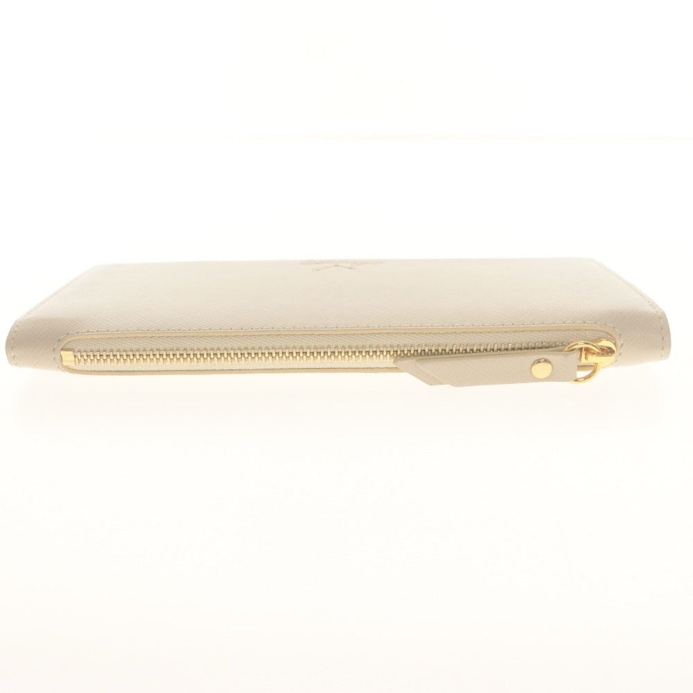 ■ Breguet BREGUET Long Wallet Not for Sale Novelty Wallet Leather Ivory Unused with Box