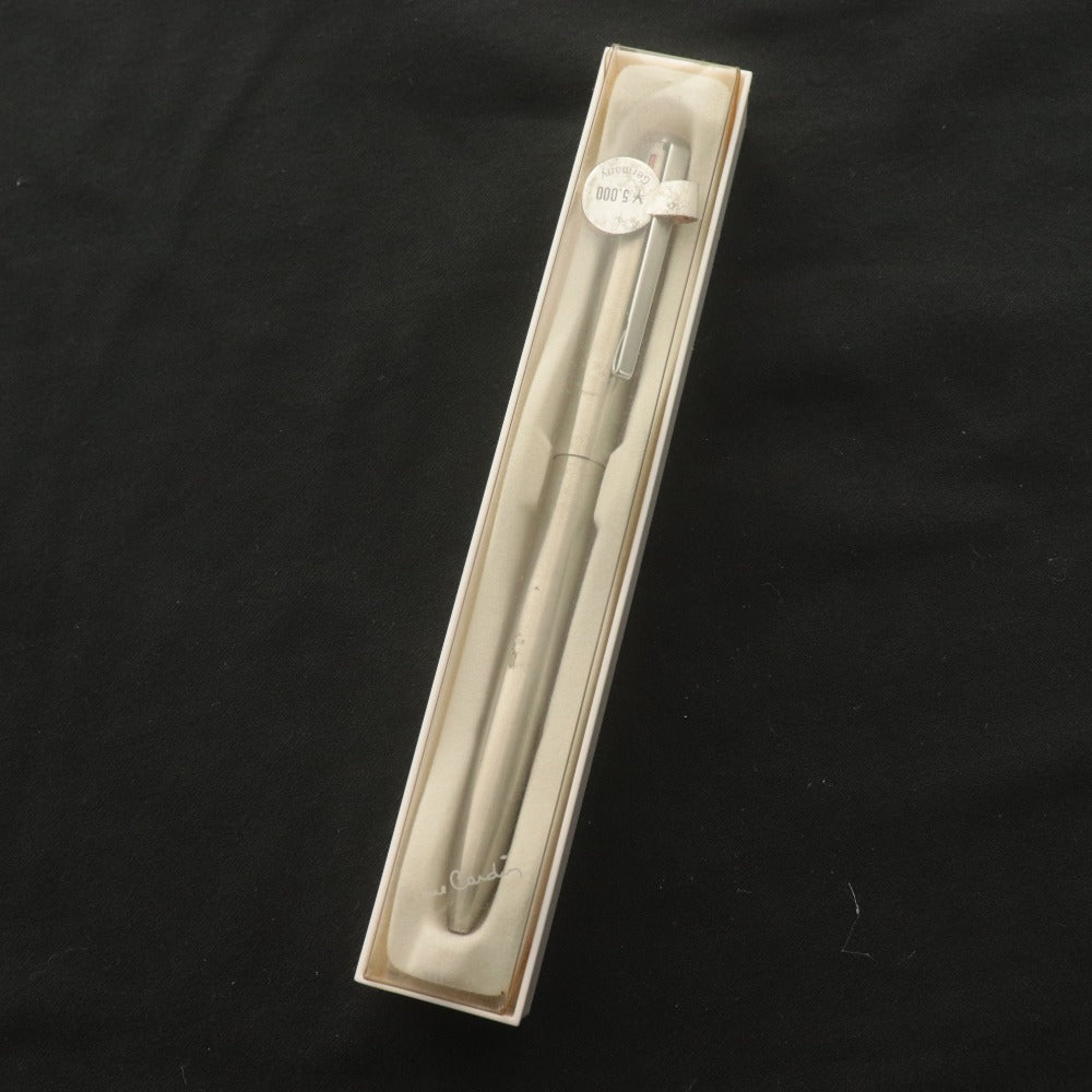 ■ MONTBLANC Ballpoint Pen 4-Color Vintage Silver with Case Unused