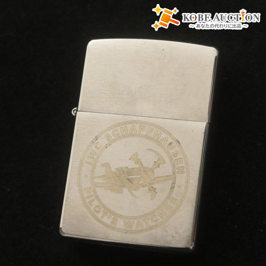 ■ ZIPPO Oil Lighter IWC SCHAFFHAUSEN PILOT'S WATCHES Smoking Accessory with Box, Unused