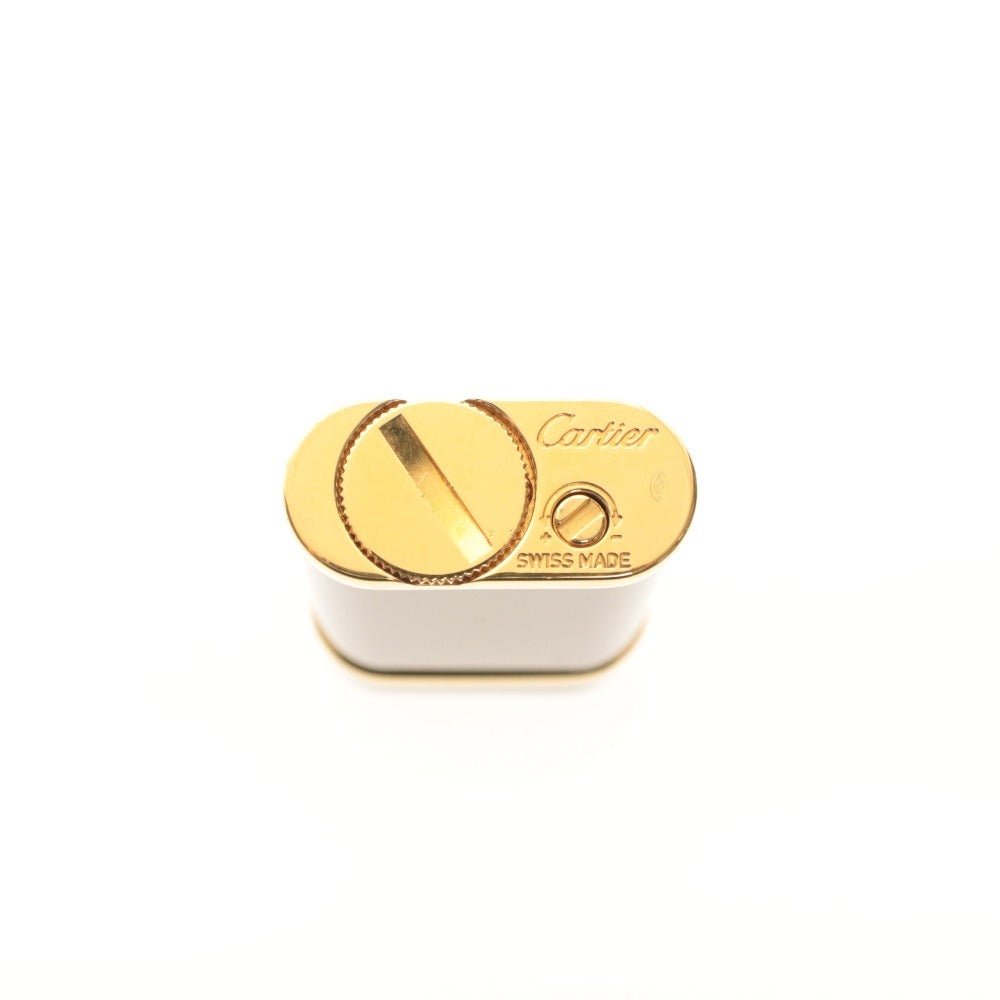 ■ Cartier カルティエ ガスライター オーバル 喫煙グッズ 喫煙具 箱付き