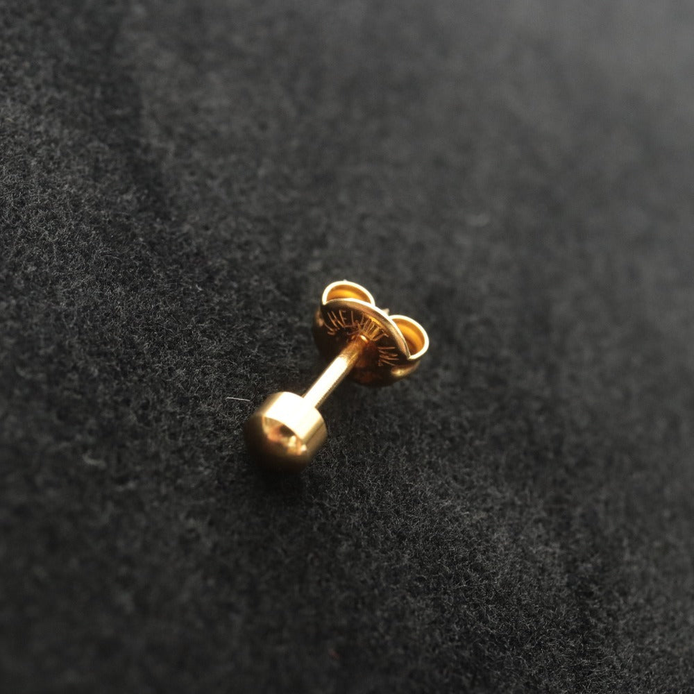 ■ TAKE-UP テイクアップ ピアス 丸玉 シンプル スタッドピアス レディース ゴールド 箱付き