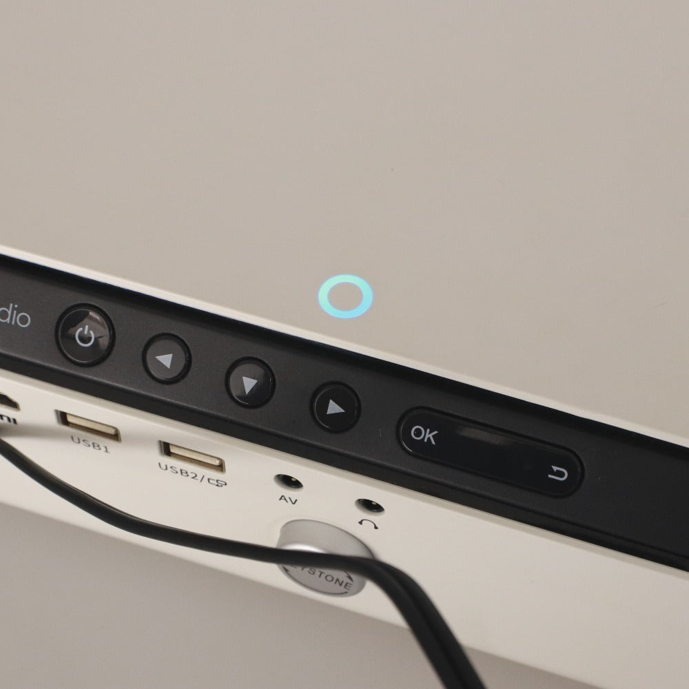 ■ Acrojoy プロジェクター YG461 Truvity 660WB 1920×1080 フルHD 5G Wi-Fi Bluetooth ホーム ケース,三脚,USB-Cハブ付き 動作品