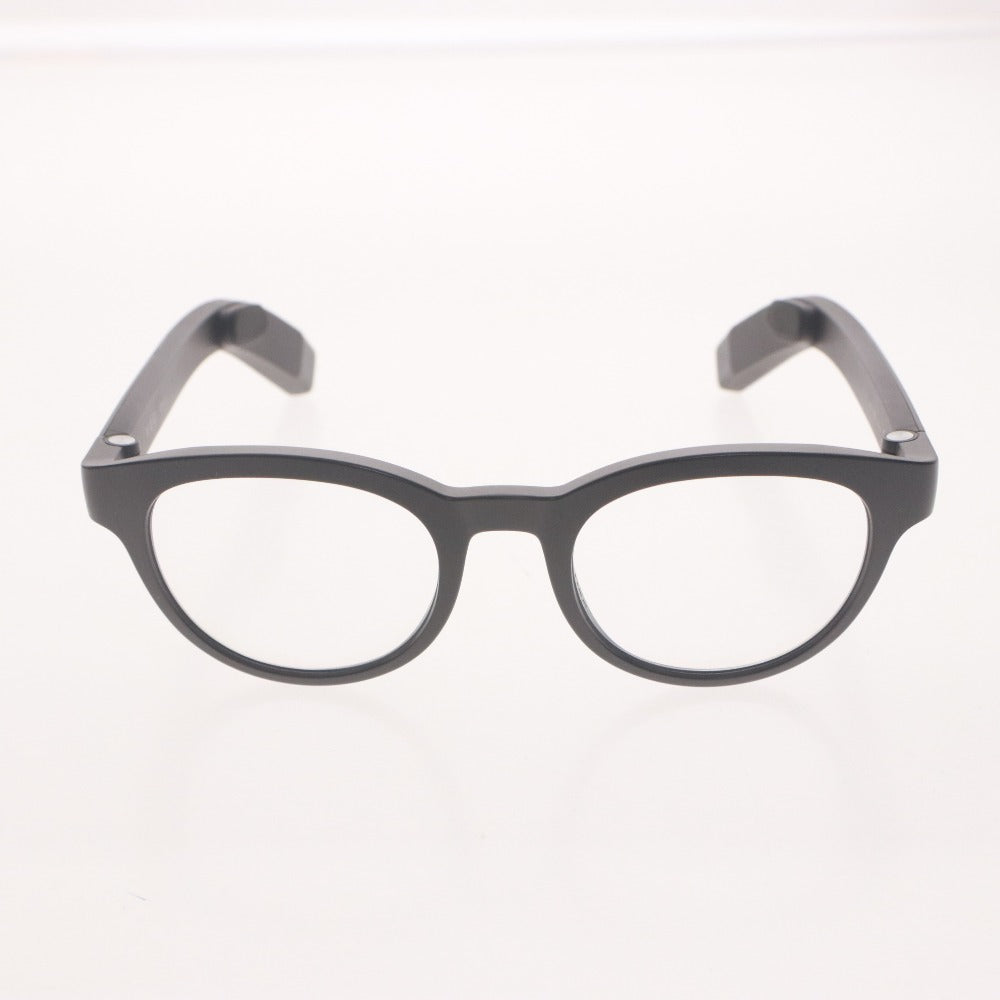 ■ Vue Smart Glasses 骨伝導多機能モデル Trendy メガネ 48-21-138 V001-C001 カーボンファイバー 骨伝導スピーカー 付属品付き 動作品