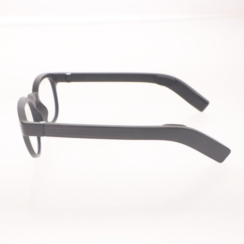 ■ Vue Smart Glasses 骨伝導多機能モデル Trendy メガネ 48-21-138 V001-C001 カーボンファイバー 骨伝導スピーカー 付属品付き 動作品