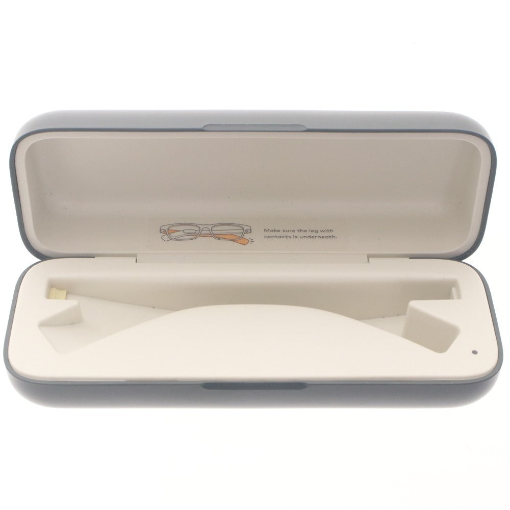 ■ Vue Smart Glasses 骨伝導多機能モデル Trendy メガネ 48-21-138 V001-C001 カーボンファイバー 骨伝導スピーカー 付属品付き 動作品