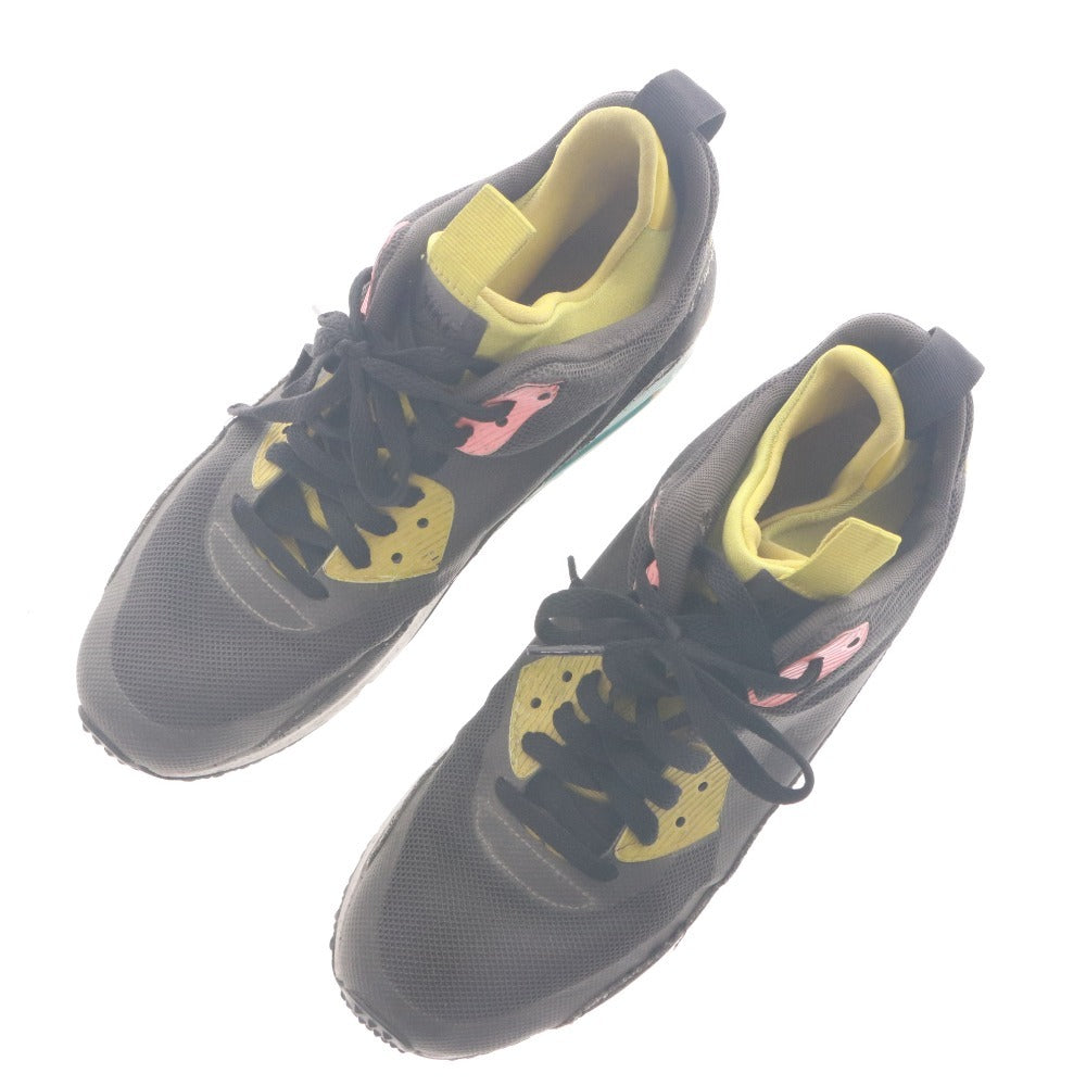 ■ ナイキ スニーカー 靴 NIKE AIR MAX 90 SNEAKERBOOT NS メンズ 26.5cm マルチカラー 黒 グレー イエロー ライトブルー