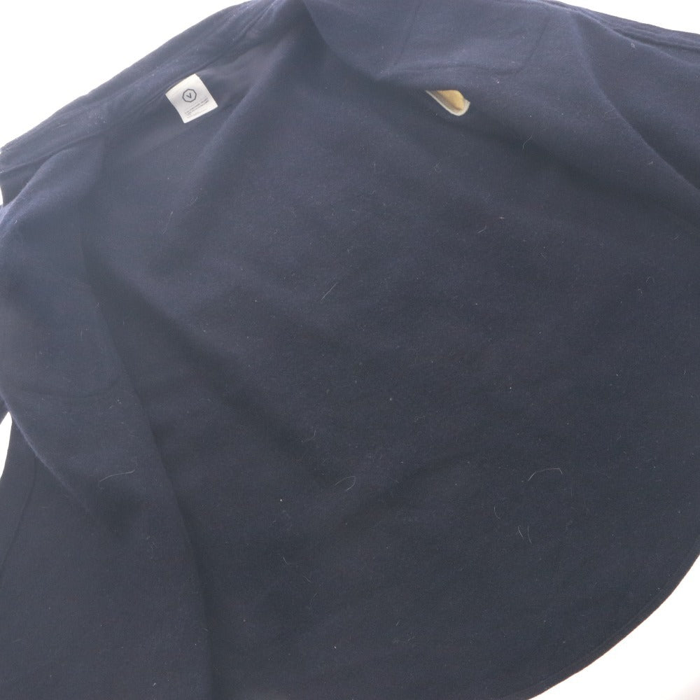 ■ visvim ビズビム CPO シャツジャケット 長袖 トップス アウター AHAB SHIRT アームライン 襟 ボタン 日本製 メンズ M ダークネイビー