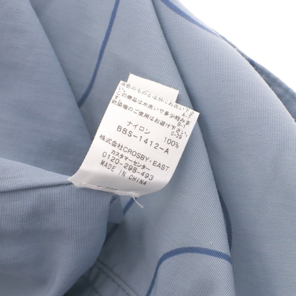 ■ SATURDAYS SURF NYC ショートパンツ ハーフ ショーツ ボトムス 総柄 紐締め ナイロン メンズ 30 (S～M) ネイビーブルー系