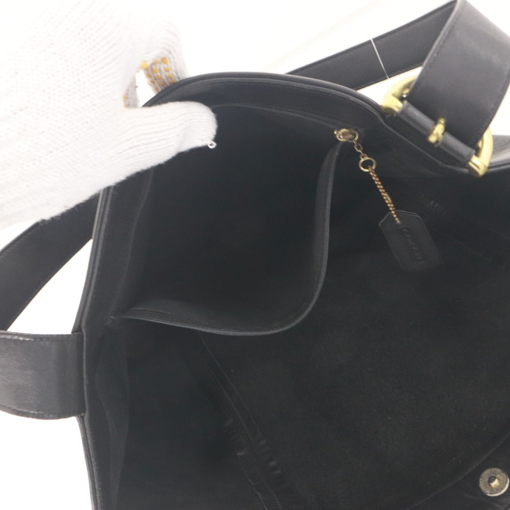 ■ COACH コーチ トートバッグ ショルダー 鞄 N5E-4082 オールドコーチ レザー ヴィンテージ レディース 黒 ブラック