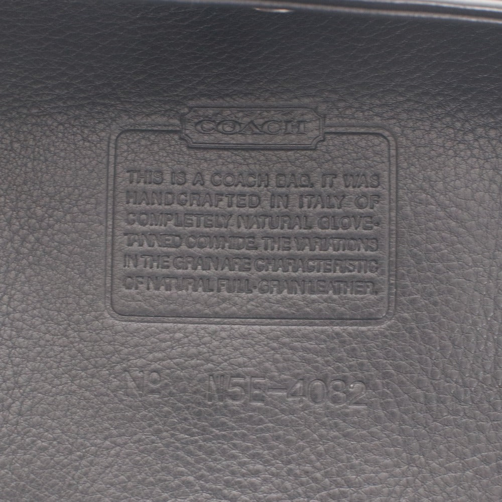 ■ COACH コーチ トートバッグ ショルダー 鞄 N5E-4082 オールドコーチ レザー ヴィンテージ レディース 黒 ブラック