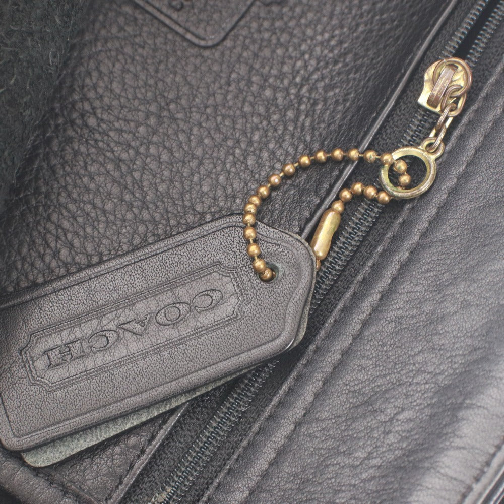 ■ COACH コーチ トートバッグ ショルダー 鞄 N5E-4082 オールドコーチ レザー ヴィンテージ レディース 黒 ブラック