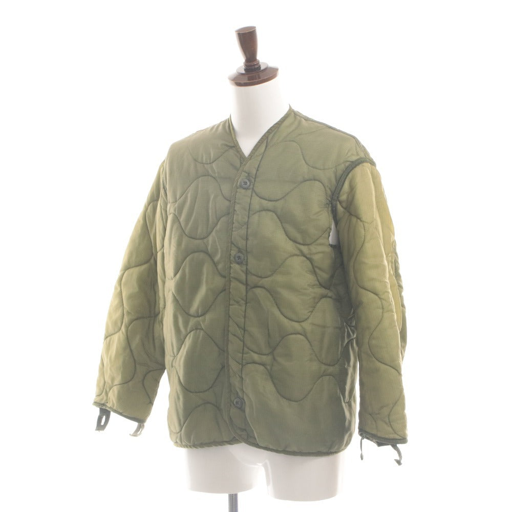 ■ US Military Issue 80s M-65 Field Jacket with Quilted Liner LINER COAT COLD WEATHER 1987 Manufactured in USA Men's S Khaki