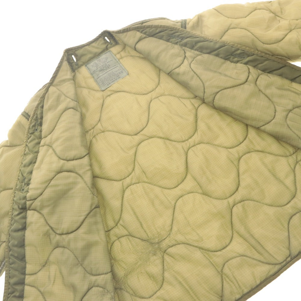 ■ US Military Issue 80s M-65 Field Jacket with Quilted Liner LINER COAT COLD WEATHER 1987 Manufactured in USA Men's S Khaki