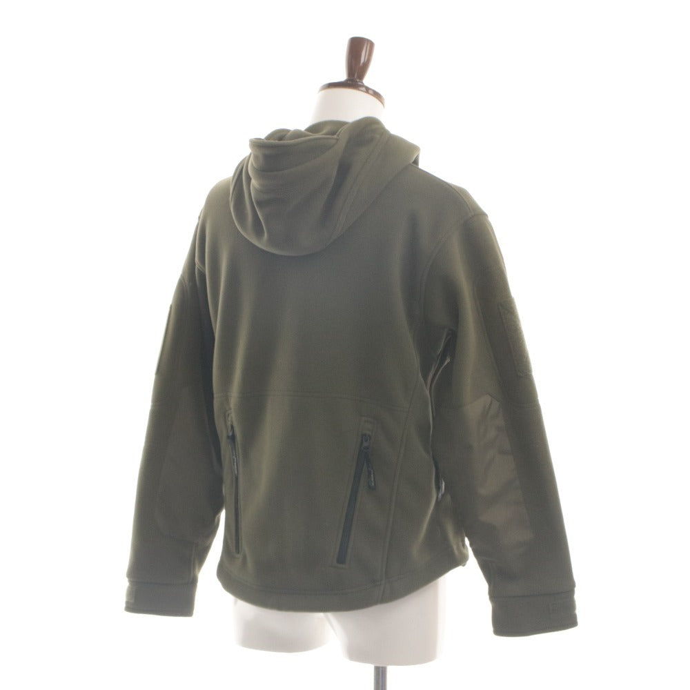 ■ HELIKON-TEX Patriot Jacket Long-Sleeve Outerwear BL-PAT-HF Hooded Heavy Fleece Military Gear Men's XS Khaki Gray