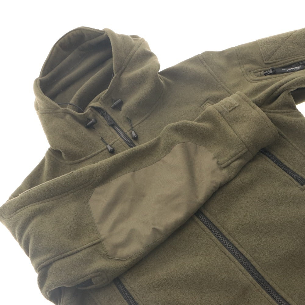 ■ HELIKON-TEX Patriot Jacket Long-Sleeve Outerwear BL-PAT-HF Hooded Heavy Fleece Military Gear Men's XS Khaki Gray
