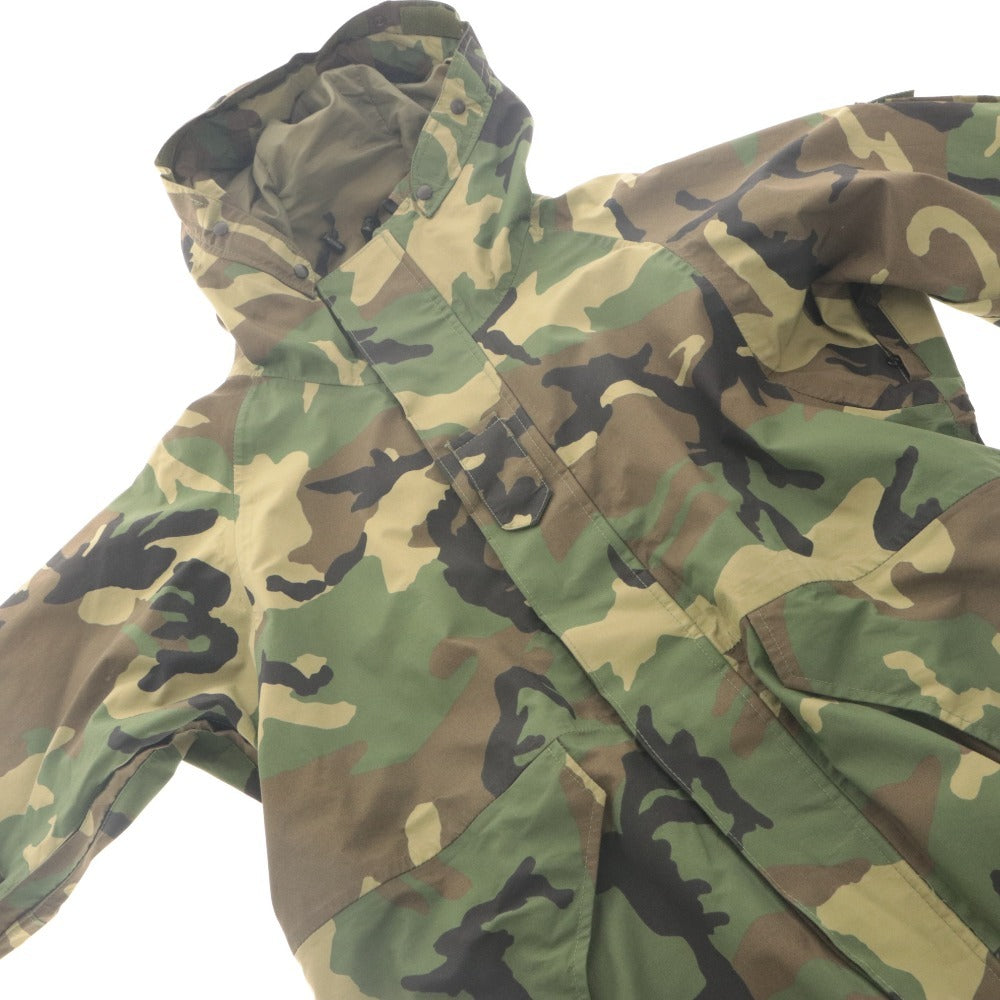 ■ US Military BARRIER WEAR 90's ECWCS Parka Military Jacket GORE-TEX Camouflage Long Sleeve Outerwear Hooded Men's M-S Black/Khaki, etc.