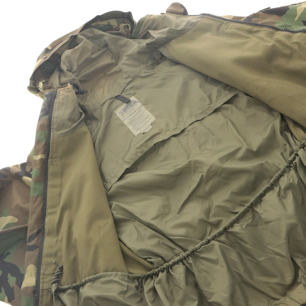 ■ US Military BARRIER WEAR 90's ECWCS Parka Military Jacket GORE-TEX Camouflage Long Sleeve Outerwear Hooded Men's M-S Black/Khaki, etc.