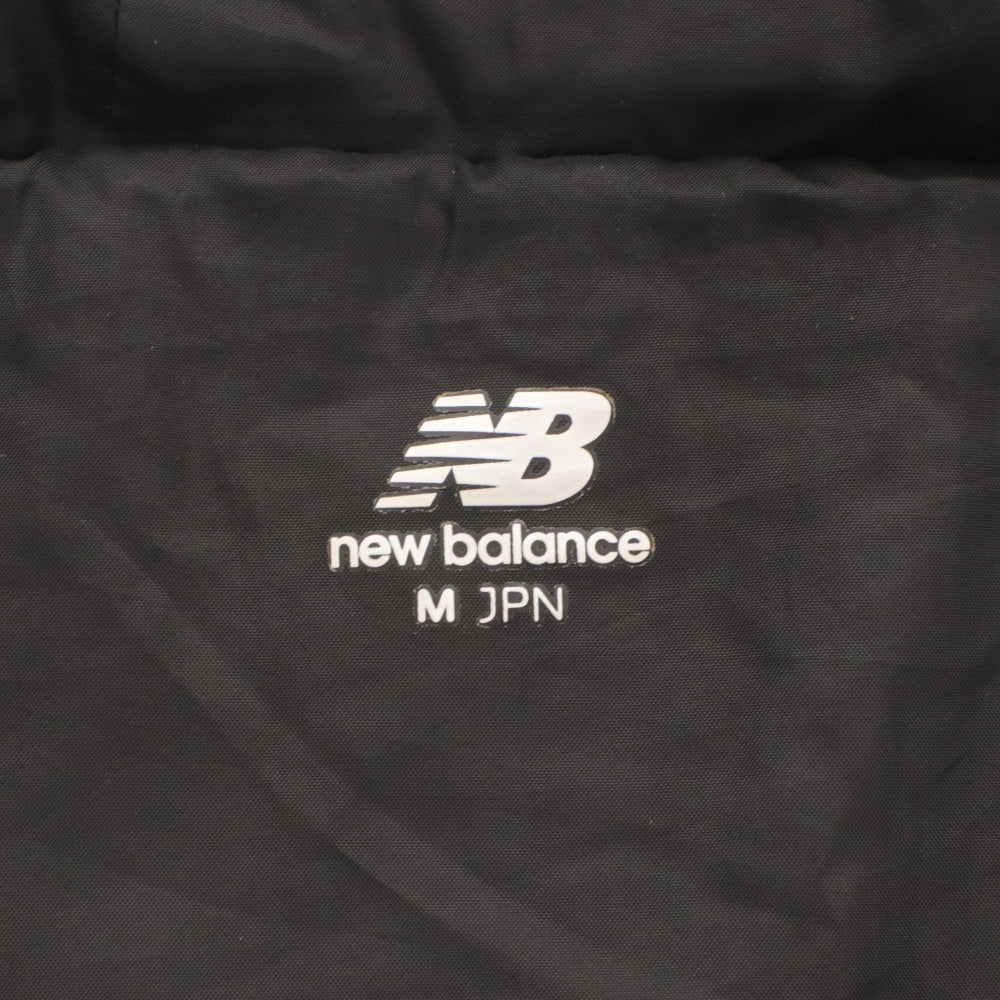 ■ NB New Balance Down Jacket Hoodie Long Sleeve Outerwear JMJL6919 Padded Hooded Hoodie Plain Zip-up Men's M Black