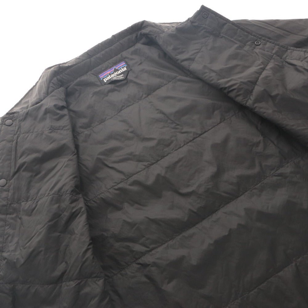 ■ patagonia WORN WEAR Coach Jacket Jumper Long Sleeve Outerwear Recycled Nylon Cold Weather Gear Men's S Black